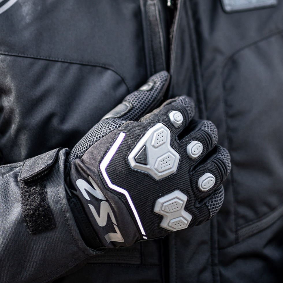 Guante LS2 Vega Hombre Negro